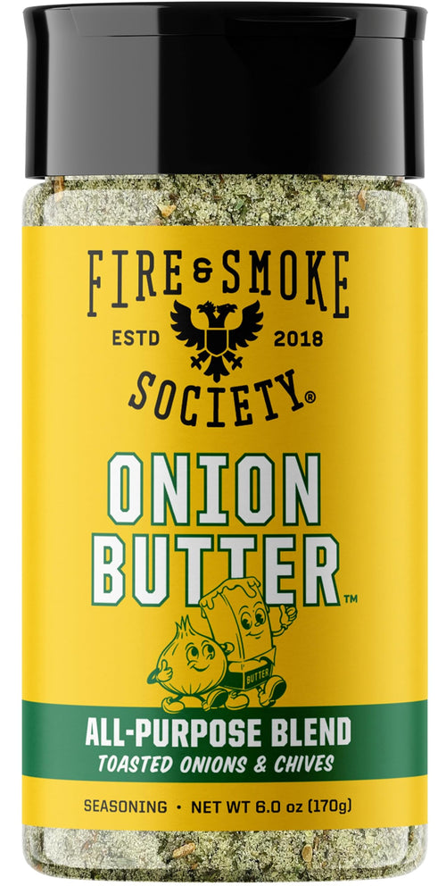 Fire & Smoke Society Onion Butter All Purpose Seasoning Blend, 6 oz