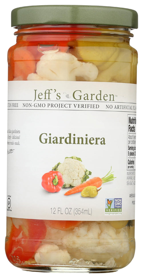 Jeff's Garden Giardiniera, 12 fl oz