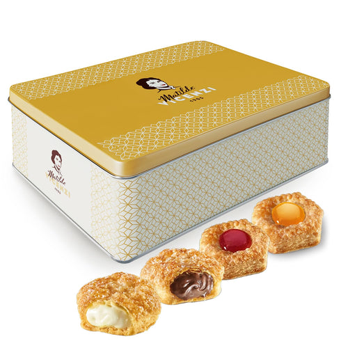 Matilde Vicenzi Millefoglie D'Italia Cookie Tin, 13.76 oz
