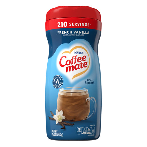 Coffee mate French Vanilla Powder Creamer, 15 oz