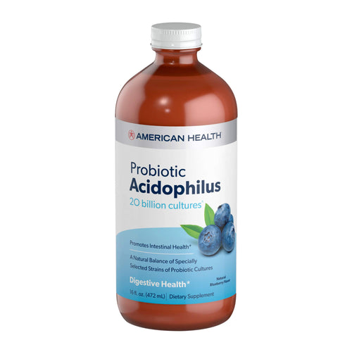 American Health Probiotic Acidophilus, Blueberry, 15 fl oz