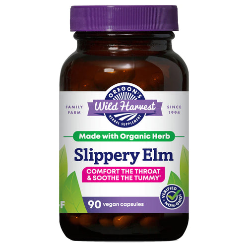 Oregon's Wild Harvest Organic Slippery Elm Capsules, 90 Count
