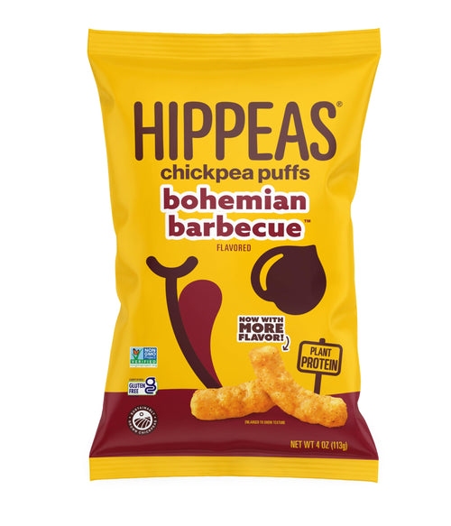 Hippeas Chickpea Puffs, Bohemian Barbecue, 4 oz