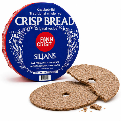 Finn Crisp Siljans Round Rye Crispbread, 14 oz
