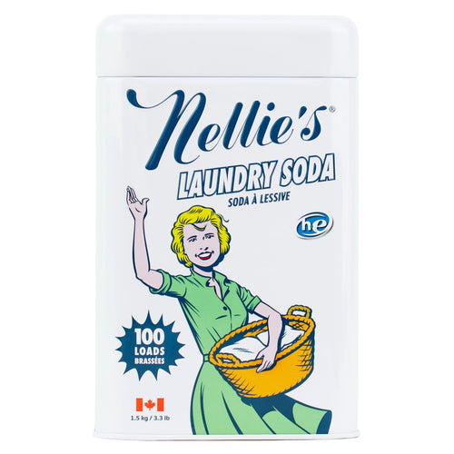 Nellie's Laundry Soda Powder Laundry Detergent, 100 Loads