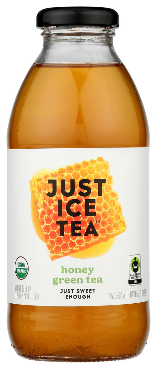 Just Ice Tea Green Honey Organic Tea, 16 fl oz