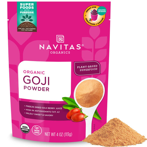Navitas Organics Goji Powder, 4 oz