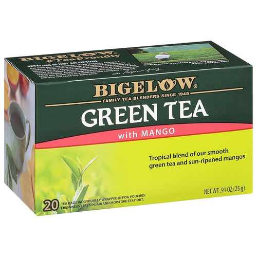Bigelow Green Tea with Mango, 20 Count
