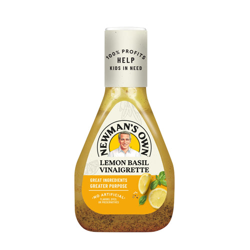 Newman's Own Lemon Basil Vinaigrette Dressing, 16 fl oz