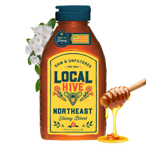 Local Hive Northeast Raw & Unfiltered Honey, 16 oz
