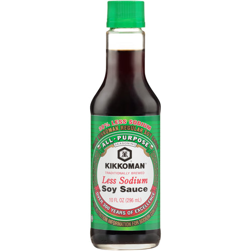 Kikkoman Reduced Sodium Soy Sauce, 10 fl oz