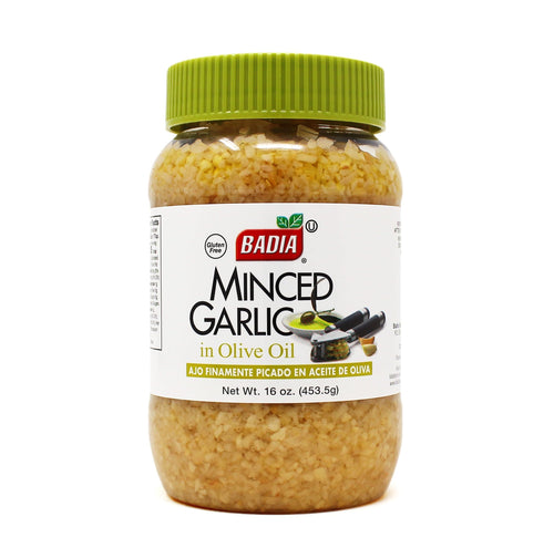 Badia Minced Garlic in Olive Oil, 16 oz