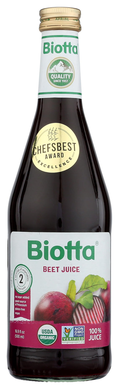 Biotta Beet Juice, 16.9 oz