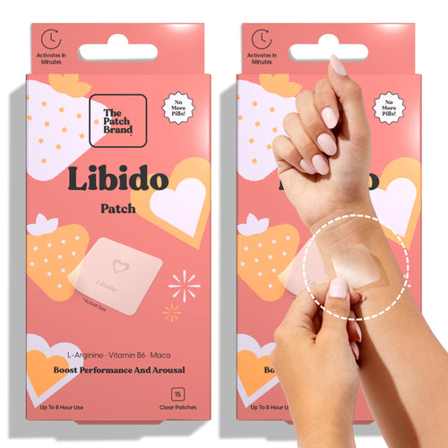 The Patch Brand Libido Patch with L-Arginine, Vitamin B6, and Maca