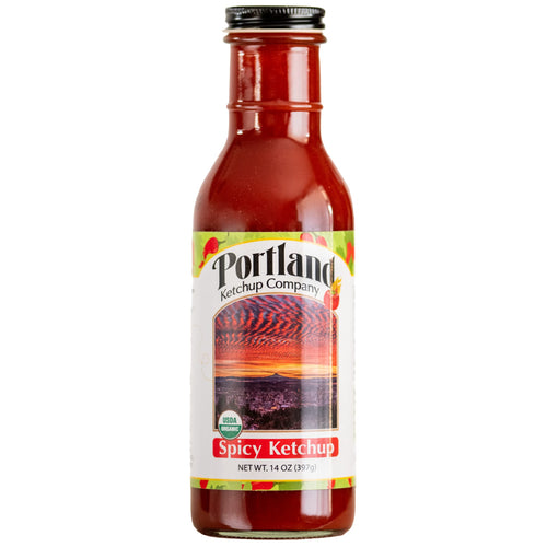 Portlandia Foods Portland Spicy Organic Ketchup, 14 oz