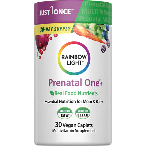 Rainbow Light Prenatal Vitamins for Women, 30 Caplets