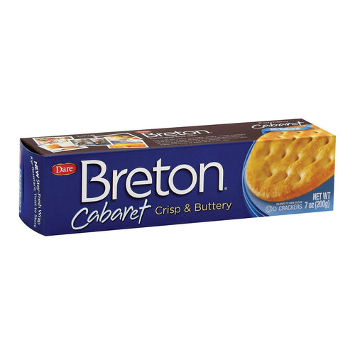 Cabaret Buttery Original Crackers, 7 oz (Pack of 12)