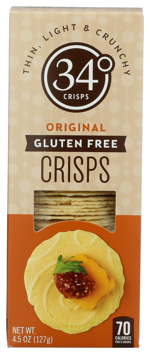 34 Degrees Original Crisps, 4.5 oz