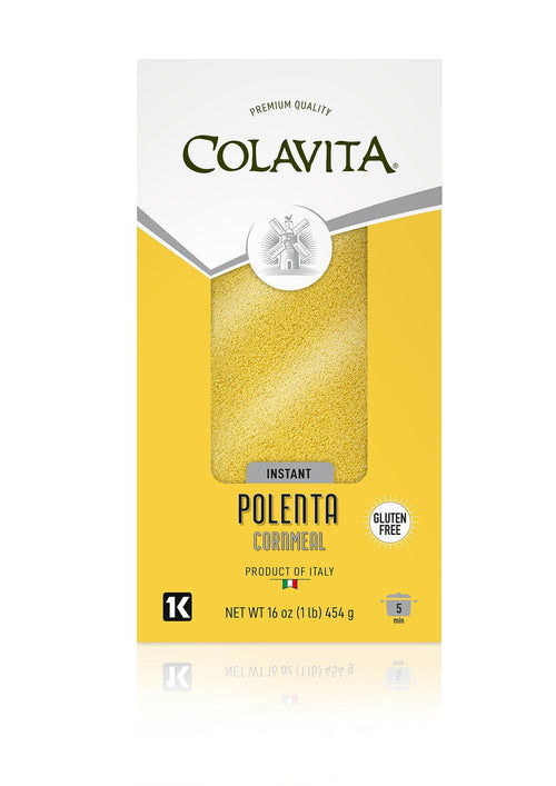 Colavita Instant Polenta Cornmeal, 16 oz (Pack of 6)