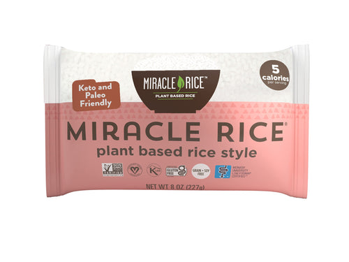 Miracle Noodle Miracle Rice Plant Based Shirataki Rice, 8 oz