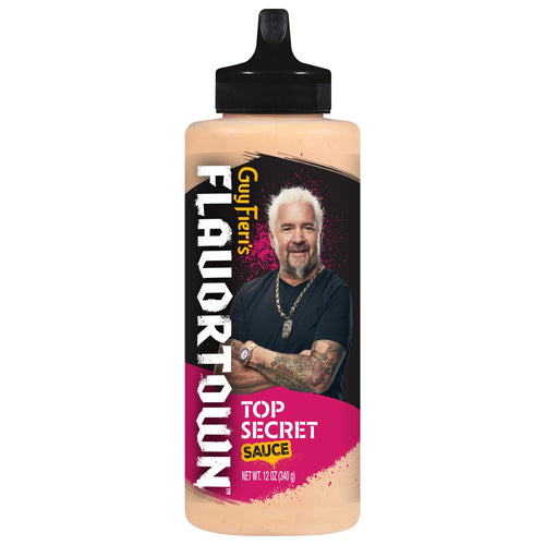 Guy Fieri's Flavortown Top Secret Sauce, Creamy Aioli Burger Sauce, 12 oz