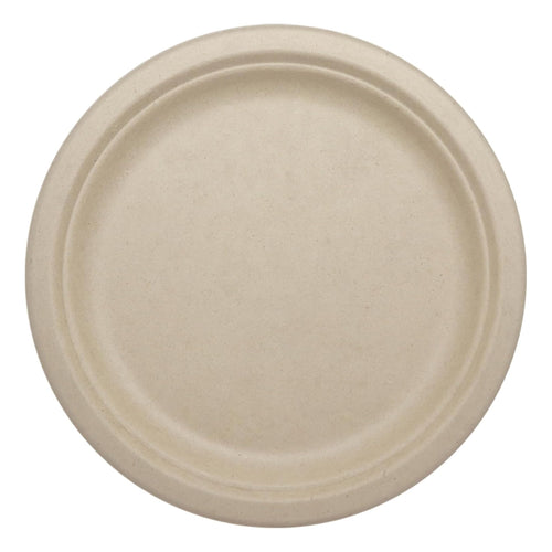 World Centric Compostable Round Paper Plates, 9 Inch (Pack of 20)