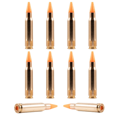 S.T. Action Pro .308 Cal Orange Safety Trainer Dummy Rounds (Pack of 10)