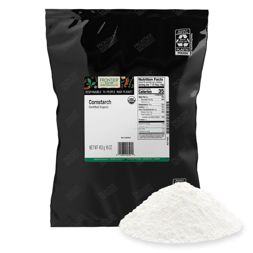 Frontier Herb Organic Cornstarch, 1 lb