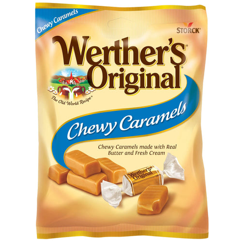 Werther's Original Chewy Caramel Candies, 5 oz Bag (Pack of 12)