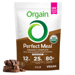 Orgain Perfect Meal Organic Vegan Meal Replacement Protein Powder, Chocolate, 2.16 lb