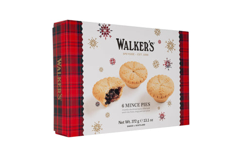 Walkers Mini Mincemeat Tarts, 6 Pieces, 13.1 oz