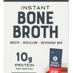 Bare Bones Beef Bone Broth Instant Powdered Mix Packets (Pack of 4)