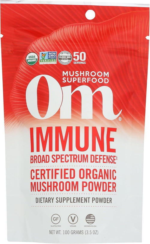 Om Mushroom Superfood Immune Defense Mushroom Capsules, 90 Count