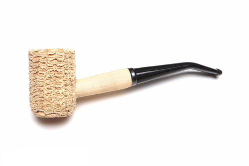 Missouri Meerschaum Missouri Pride Corn Cob Pipe, 5th Avenue, Bent Bit
