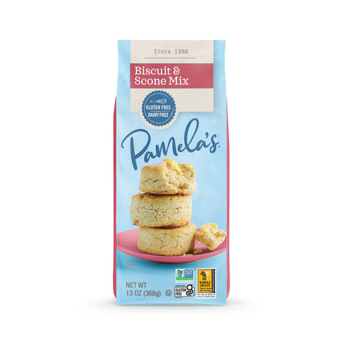 Pamela's Products Gluten-Free Biscuit and Scone Mix, 13 oz