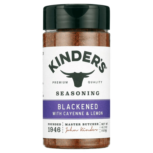 Kinder's Blackened Rub, California BBQ Spicy Garlic Chicken, 5 oz