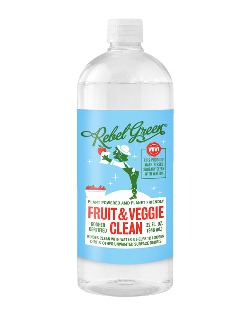 Rebel Green Fruit & Veggie Clean Produce Cleaner, Refill