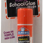 Elmer's Disappearing Purple Glue Stick, 0.21 oz