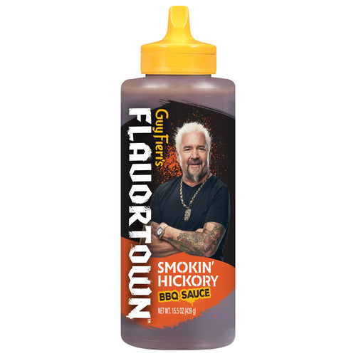 Guy Fieri's Flavortown Smokin' Hickory BBQ Sauce, 15.5 oz