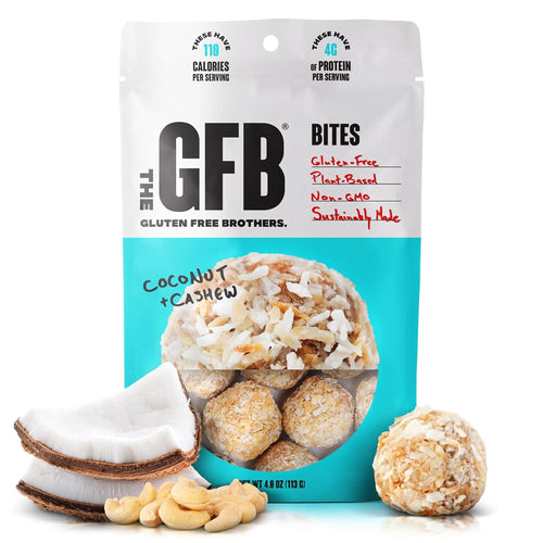 Coconut Cashew Protein Bites, Gluten Free