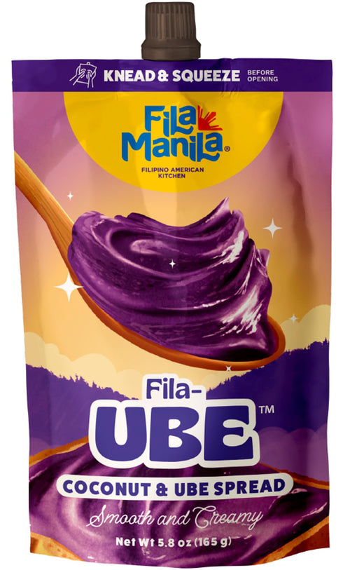 Fila Manila Ube Coconut Spread, 5.8 oz Pouch