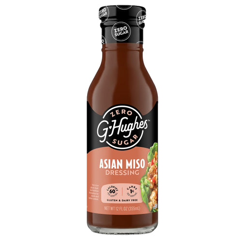 G Hughes Sugar Free Asian Miso Dressing, 12 oz