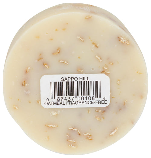 Sappo Hill Oatmeal Natural Bar Soap, 3.5 oz