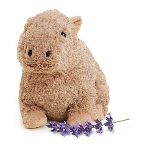 Warmies Microwavable Weighted Stuffed Animal, Capybara