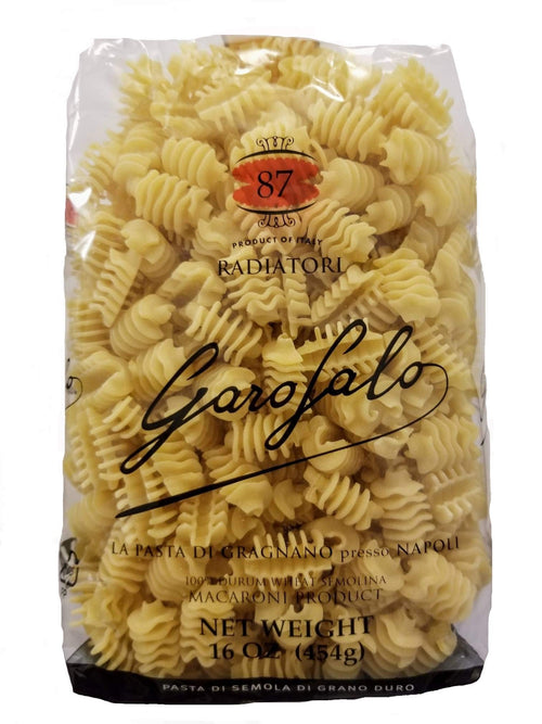 Garofalo No. 87 Radiatori Semolina Pasta, 16 oz (Pack of 2)