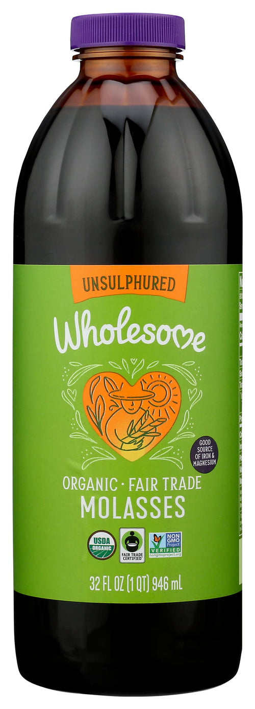 Wholesome Organic Molasses, 32 oz