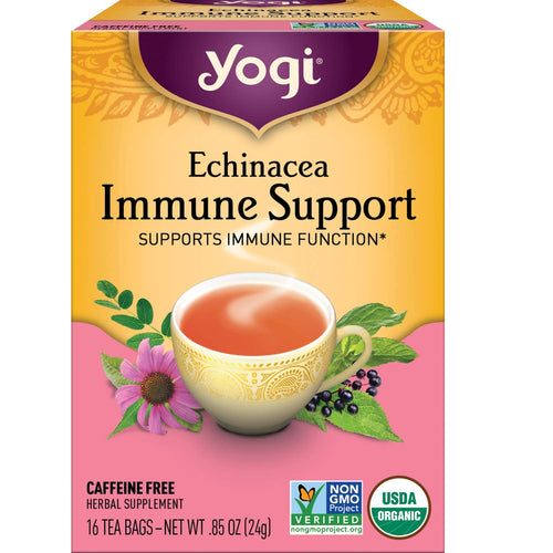 Yogi Tea Echinacea Immune Support, 16 Tea Bags