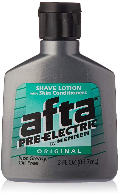 Afta Pre-Electric Shave Lotion, Original, 3 oz (Pack of 6)