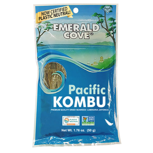 Emerald Cove Pacific Kombu Dried Seaweed, Silver Grade, 1.76 oz