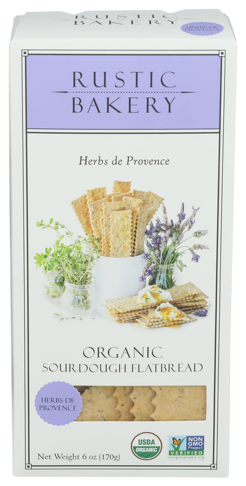 Rustic Bakery Organic Herbes de Provence Flatbread, 6 oz
